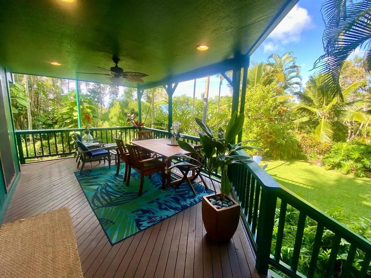 Feriehus Relaxing Tropical Retreat Close To Kailua Kona
